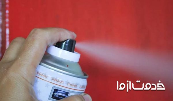 رنگ کردن کابینت فلزی در خانه